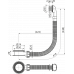 Слив-перелив для мойки Alcadrain пластик A328B 