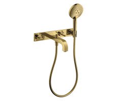 Смеситель для ванны Axor Citterio 39442990 золото Смеситель для ванны Axor Citterio 39442990 золото