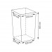 Корзина WasserKRAFT Isar WB-130 WB-130-L коричневый 