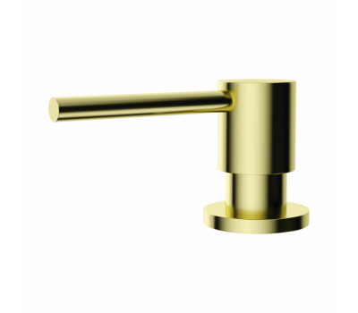 Дозатор для моющего средства, OMOIKIRI OM-03, размер 45*101*58, цвет дозатора-светлое золото 4995042 