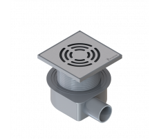 Душевой трап SMART DESIGN 10x10 cm, ХРОМ Boheme 984-10-CR Душевой трап SMART DESIGN 10x10 cm, ХРОМ Boheme 984-10-CR