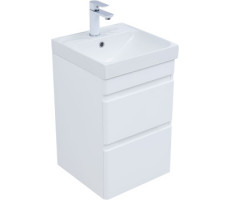 Тумба под раковину Aquanet Слим 40 белый сатин 00346045 Тумба под раковину Aquanet Слим 40 белый сатин 00346045