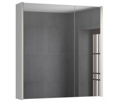 Зеркало-шкаф Comforty Женева-75 дуб белый 