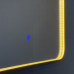 Зеркало в золотой алюминиевой раме 60 см Comforty Сириус-60 LED IC-подсветка теплый свет, сенсор 00-00020471 Зеркало в золотой алюминиевой раме 60 см Comforty Сириус-60 LED IC-подсветка теплый свет, сенсор 00-00020471