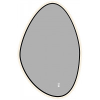 Зеркало Aquanet Контур 700х1000 LED TX ассиметричное, антипар, черный 00367659 