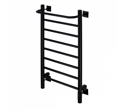 Полотенцесушитель электрический Comfysan Capri EC-8 80/40 с полкой, черный 