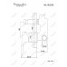 Смеситель однорычажный скрытого монтажа ванна/душ Feramolli CL635, хром 