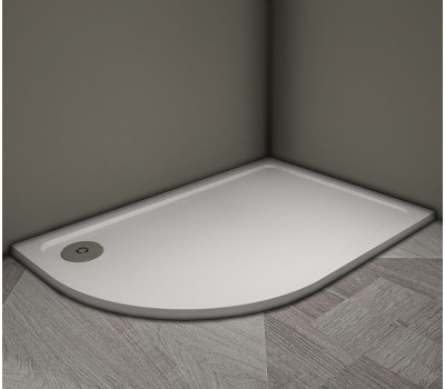 Душевой поддон Veconi Tezeo stone TZ-11R, 1000x900x30, искусственный камень, белый TZ11R-10090A-01-19C3 