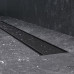 Трап для душа линейный, универсальный затвор Tile, 80 см AM.PM PrimeFlow W02SC-U11-080-04BM Черный 