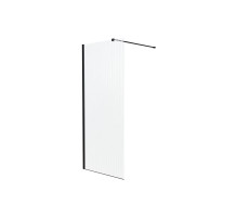 Душевая перегородка Knotlor WI090CG1BL 90х200 черный  