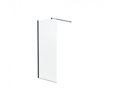 Душевая перегородка Knotlor WI090CG1BL 90х200 черный  