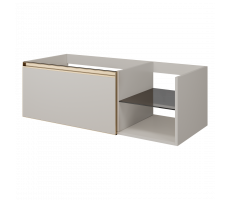 Тумба Armadi Art CASHMERE QUATRO 6 120см профиль MATT GOLD 790-M6-120-CM-MG 