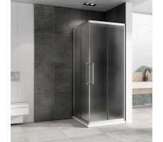 Душевой уголок ABBER Schwarzer Diamant AG02100MH хром 