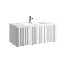 Тумба подвесная SANCOS Snob R 1.0 995х445х406, c одним ящиком оснащенным доводчиками, Bianco , арт.SNR1.0100W Тумба подвесная SANCOS Snob R 1.0 995х445х406, c одним ящиком оснащенным доводчиками, Bianco , арт.SNR1.0100W