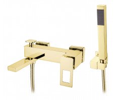 Смеситель Q для ванны с душем GoldGold Boheme 143-GG Смеситель Q для ванны с душем GoldGold Boheme 143-GG