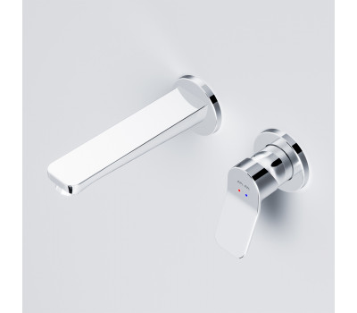 Смеситель для раковины, монтируемый в стену AM.PM X-Joy F85A72600 Хром 