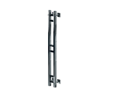 Полотенцесушитель электрический Comfysan Alto-K EC-2 120/10, хром правый тэн 