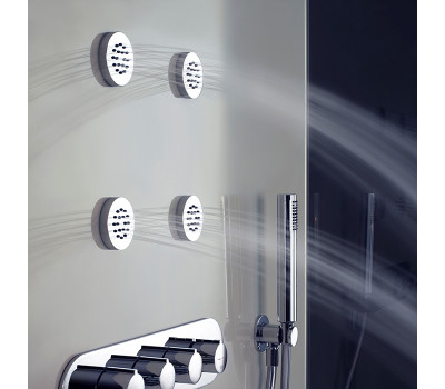 Боковая форсунка Gessi Body Jets 32971#031 Хром