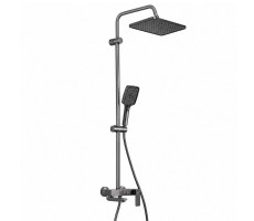Душевая система FRAP F24202-9, оружейная сталь Душевая система FRAP F24202-9, оружейная сталь