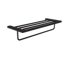 Полка для полотенец Knotlor TR101BL черный матовый 