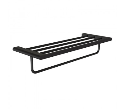Полка для полотенец Knotlor TR101BL черный матовый 