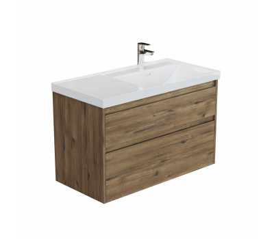 Тумба под раковину Aquanet Nova Lite 2.0 100 дуб рустикальный, правая 00346319 Тумба под раковину Aquanet Nova Lite 2.0 100 дуб рустикальный, правая 00346319
