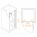 Душевая дверь RGW PA-103 700 020810307-21 Хром Душевая дверь RGW PA-103 700 020810307-21 Хром