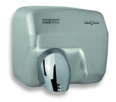 Высокоскоростная сушилка для рук Mediclinics Saniflow E05ACS матовый Высокоскоростная сушилка для рук Mediclinics Saniflow E05ACS матовый