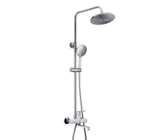 Душевая система FRAP F2449, хром/белый Душевая система FRAP F2449, хром/белый