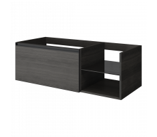 Тумба Armadi Art OAK ANTHRACITE QUATRO 6 120см профиль ANTHRACITE 790-M6-120-OA-A 