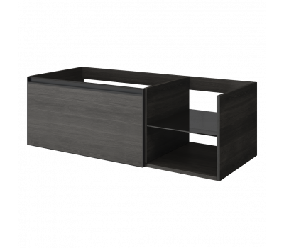 Тумба Armadi Art OAK ANTHRACITE QUATRO 6 120см профиль ANTHRACITE 790-M6-120-OA-A Тумба Armadi Art OAK ANTHRACITE QUATRO 6 120см профиль ANTHRACITE 790-M6-120-OA-A