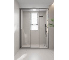 Душевая дверь раздвижная Veconi Premium Prato 300 GR-R, 1000х2000, графит брашированный PR3/R-100-01-GR-C4 