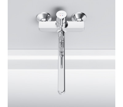 Смеситель для ванны и душа с длинным изливом AM.PM X-Joy F85A90000 Хром 