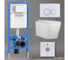 Комплект 3в1 IBERICA BLANCA инсталляция SILENCIO, унитаз TOLEDO ALTO белый, кнопка смыва ESTI-O белый глянцевый (IB001.TLA.234.821) Комплект 3в1 IBERICA BLANCA инсталляция SILENCIO, унитаз TOLEDO ALTO белый, кнопка смыва ESTI-O белый глянцевый (IB001.TLA.234.821)