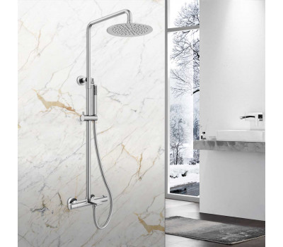 Душевая стойка Vincea Vogue VSFS-1V1TCH термостатическая, хром Душевая стойка Vincea Vogue VSFS-1V1TCH термостатическая, хром