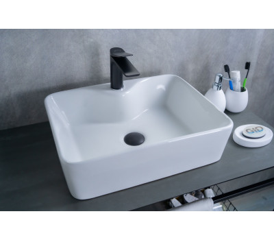 Раковина Gid N9091 51176 накладная ,белая Раковина Gid N9091 51176 накладная ,белая