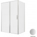 Душевой уголок Allen Brau Priority 140x90 3.31035.BA + 3.31044.BA серебро браш 