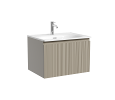 Тумба под раковину Sancos Код (Code) CD60GP 60x45x40 серая платина Тумба под раковину Sancos Код (Code) CD60GP 60x45x40 серая платина