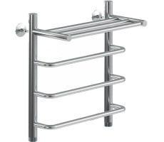 Полотенцесушитель Ника QVADRO Л 90 ВП 50/50 наружное подключение хром Полотенцесушитель Ника QVADRO Л 90 ВП 50/50 наружное подключение хром