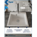 Мойка для кухни 51х51 белая матовая Teymi Lori Box T120133 