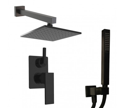 Комплект на 2 потребителя Grazia PAINI, для душа, черный брашированный PVD 21PZSET26911SH 