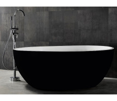 Акриловая ванна ABBER AB9279MB черная матовая 