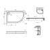 Поддон душевой 120x80 см, левосторонний AM.PM Like W83T-302L120W Белый 
