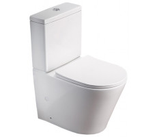 Унитаз напольный безободковый (сиденье микролифт) арматура GEBERIT SantiLine SL-5014 