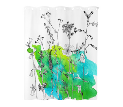 Шторка WasserKRAFT Dill SC-39103 39103 мультицвет 