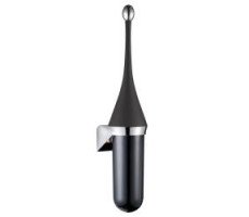 Туалетный ёршик настенный Black NOFER 09109.N 