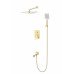 Душевая система встраиваемая WONZON & WOGHAND FLEX, Брашированное золото WW-88939072-BG 