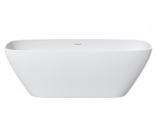 Ванна отдельностоящая Solid, 170x80 белый матовый UNI-FLOW FS306-1700 Matt White 