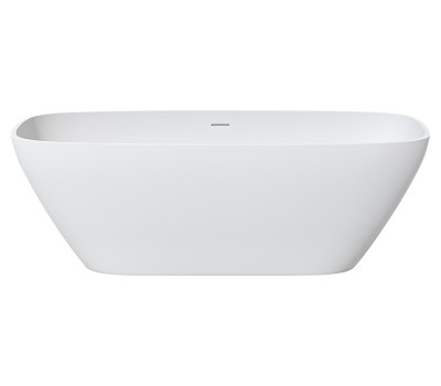 Ванна отдельностоящая Solid, 170x80 белый матовый UNI-FLOW FS306-1700 Matt White Ванна отдельностоящая Solid, 170x80 белый матовый UNI-FLOW FS306-1700 Matt White