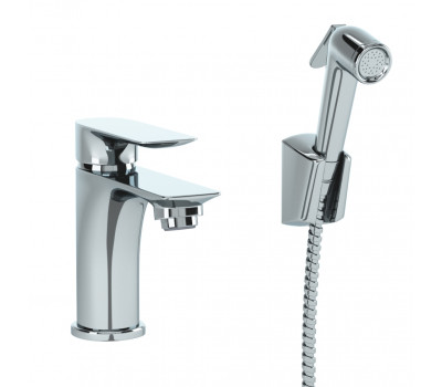 Смеситель для раковины PAINI Garda с гигиеническим душем, хром (CR) 76CR205/574 